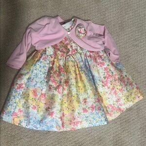 Holiday Editions Pink Floral Kids Dress